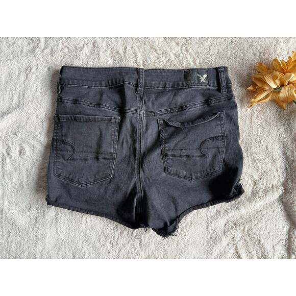 American Eagle Super Super Stretch Hi-Rise Shorty Size 12 - Picture 2 of 4